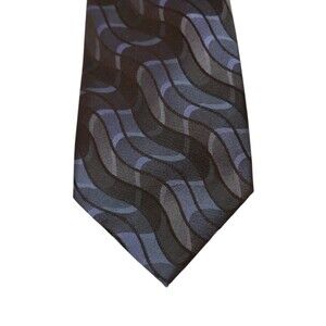 Paul Dione Geometric 100% Silk Men’s Neck Tie